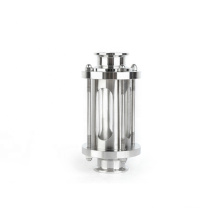 SANTHAI Sanitary Stainless Steel TC Straight Tubular Sight Glass with Protective Plate